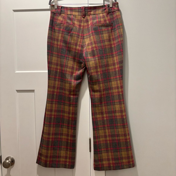 Anthropologie Essential Plaid Trousers - Picture 4 of 9